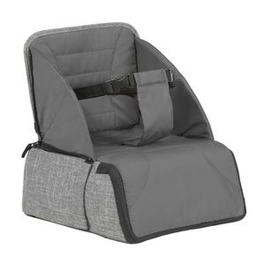 🎒CONTOURS // Explore 2-in-1 Portable Booster Seat and Diaper Bag (Graphite)